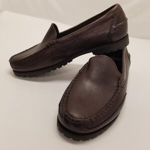 Brown Leather Loafers
